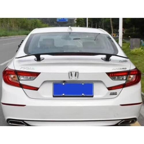 FOR NEW Honda Accord Universal GT WING Spoiler ABS Material Sedan Car Trunk Rear Lip Tail Accessories Black Body Kit 2013-2021