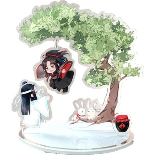 New Grandmaster of Demonic Cultivation Wei wuxian Lan Wangji BL Mo Dao Zu Shi Scene Acrylic Stand Figure Keychain XMAS Gifts