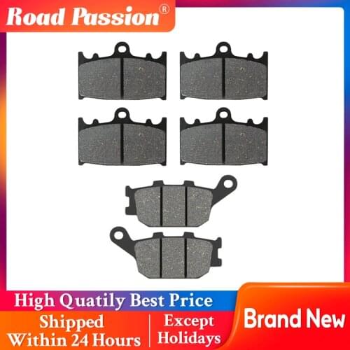 Road Passion Motorcycle Front and Rear Brake Pads For SUZUKI GSF650 Bandit GSX650 F SV1000 GSF1200 GSF1250 GSX1250