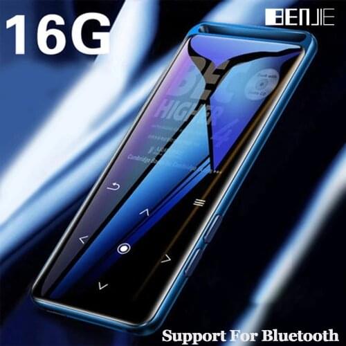 Portable Lecteur Hifi Mr Mp 3 4 For Music Mp4 And Mp3 Player With Bluetooth 5.0 Screen Radio FM Audio Hi-fi Video Txt Record Mo3