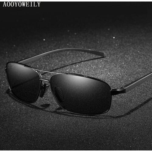 Classic Driving Polarized Sunglasses Men Brand Designer Fishing Sun Glasses For Man Luxury Metal Eyewear Oculos Gafas UV400