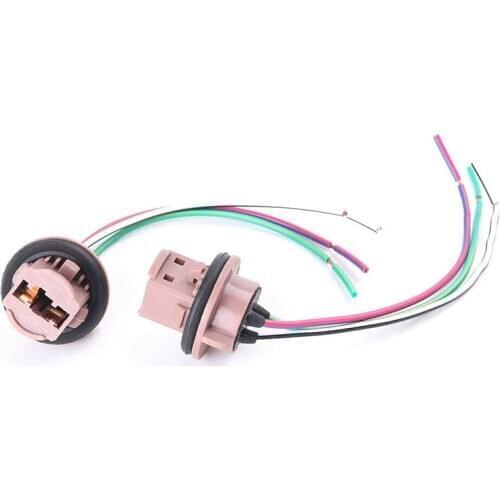 T20 7441 7443 992A Bulbs Socket Brake Turn Signal Light Harness Wire LED Tail Plug Adapter