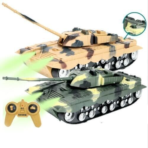 Remote Control Tank Toy Car Charging Childrens off-Road Vehicle Tank Model Boy Toy Car