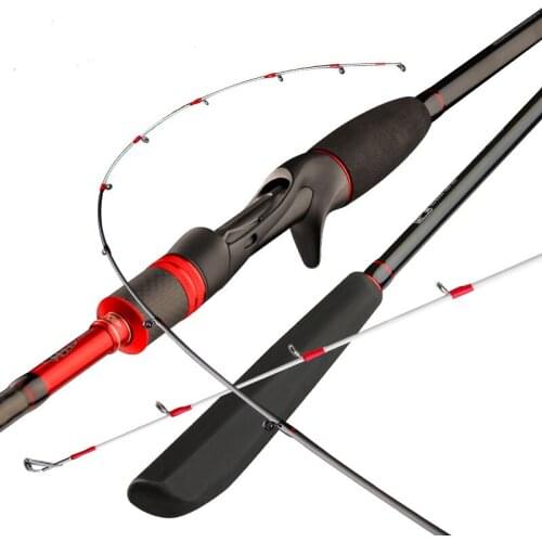 Squid Jigging Fishing Rod Casting rod 1.68-2.02m 2 Section Fast Action Boat Fishing Pole Fishing Ultra Light Lure Rods