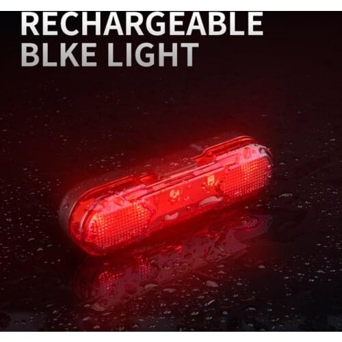 Bicycle lighting Waterproof Riding Rear light Led USB Chargeable Mountain Bike Cycling Portable Light Tail-lamp Bicycle Light