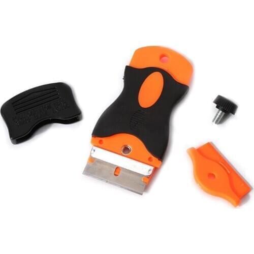 High qualityPlastic Car Sticker Remover Edge Blade Razor Scraper Set Window Spatula Tools