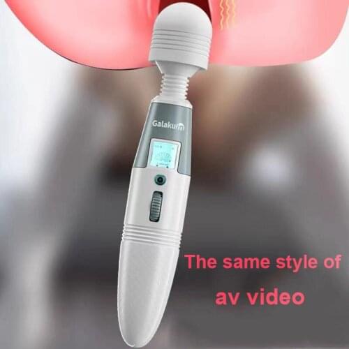 Female AV Movie Same Vibrator Strong Clitoris Nipple Stimulation Rabbit Vibration Dildo Adult Sex Products Magic Wand G Spot