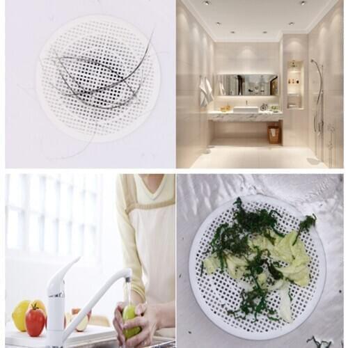 1PCS Cut-out filter, bathroom drain, sink filter, bathroom and kitchen hair anti-clogging floor drain filter cover