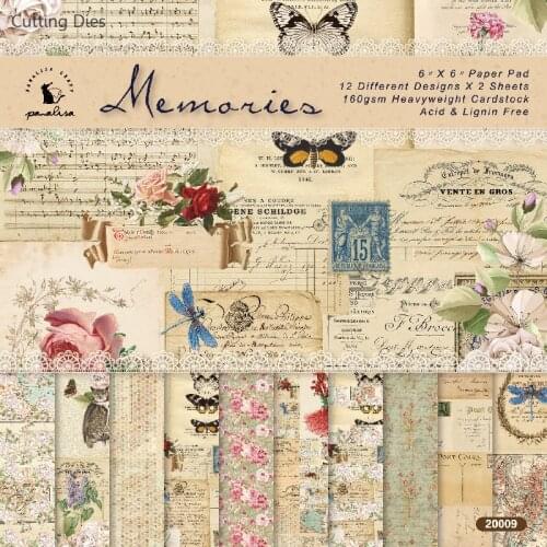 12 Sheets Flower Scrapbooking Pads Paper Origami Art Background Paper Card Making DIY Scrapbook Paper Crafts