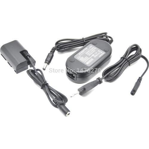 5pcs ACK-E6 Camera Power Adapter charger+DR-E6 DC Coupler LP-E6 dummy battery for Canon EOS 60D 70D 6D 7D 5D Mark II III 5D3 5D2