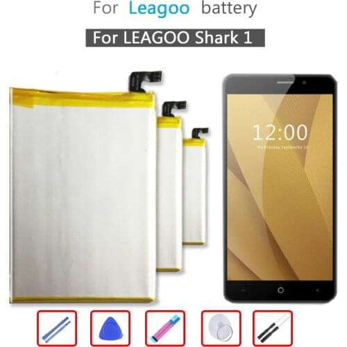 For LEAGOO Shark 1 / Shark1 Mobile Phone Replacement Battery 6000mAh + Free Tool