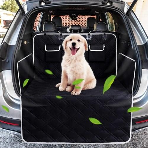 Breathable Mesh Durable Folding Car Hammock Cushion Car Seat Cover Pad for Dogs Carts Cushion Pet Safety Car Seat Protection Pad