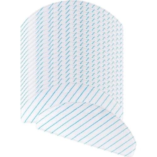 EAS-200Pcs Microfiber Mopping Pads For ECOVACS DEEBOT OZMO T8 T8 AIVI T9 Vacuum Cleaner Washable Mop Cloth Rags