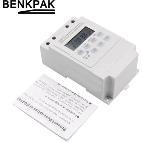 KG316T AC 220V Din Rail Digital Timer Switch