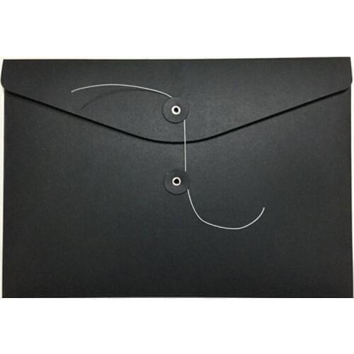 120pcs Blank A4 Thick Kraft Paper Envelope Vertical Documents Bags Horizontal File Envelope Gift Packaging Bags ZA5133