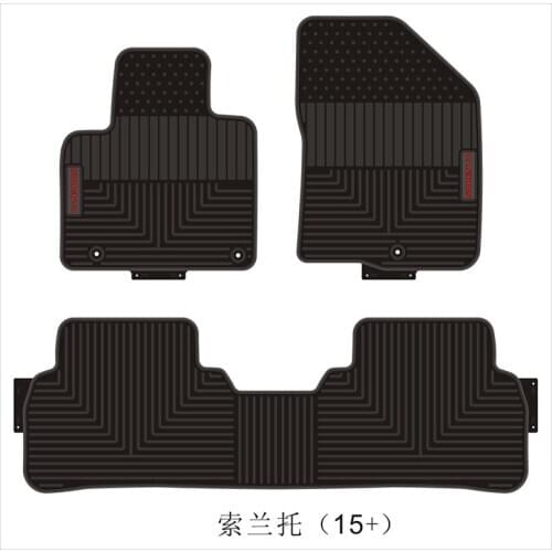 Custom Car Floor Mats for 2009-2018 Year Kia K5 Optima Picanto Sorento No Odor Front and Rear Carpets Waterproof Rubber