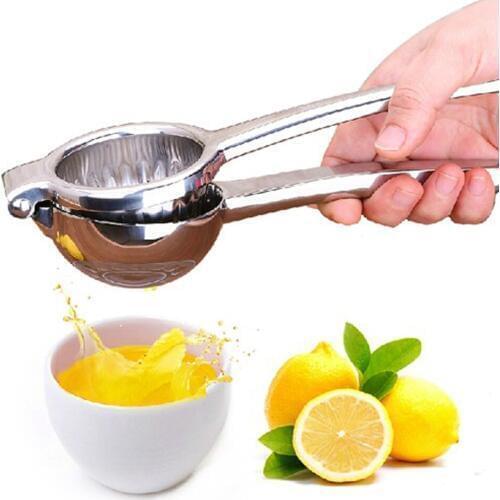 NEW Kitchen Tools Lemon Squeezer Stainless Steel Orange Juicer Fruit Juice Reamers Fast Handle Press Multifunctional Tool