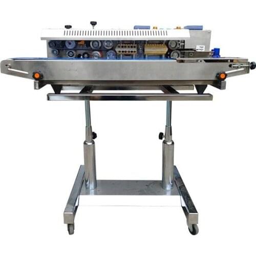 Industrial Vacuum Nitrogen Gas Flush Potato Bag Band Sealer Sealing Machine