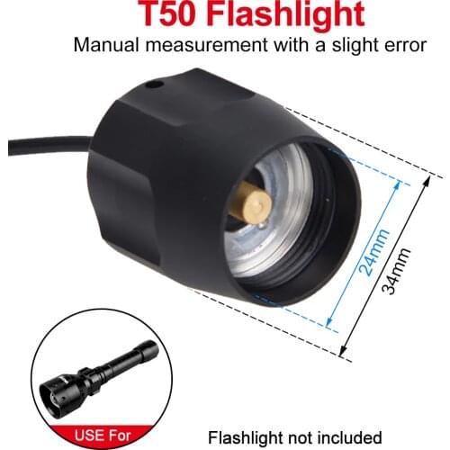 T50 IR remote pressure switch
