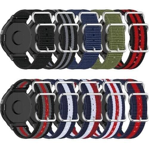Watch Band For Garmin Forerunner 735XT 735/220/230/235/620/630 Smart Watch Nylon Strap Replacement Wristband