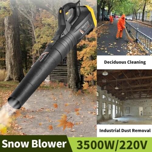 Air Blower For Computer 220V Electric Leaf Blower And Vacuums Home Garden Dust Blower 3500W Blower Fan Hand Operat Power Tool