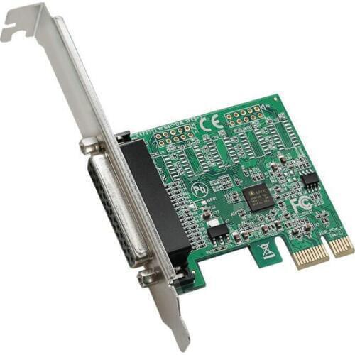 High Quality Parallel Port DB25 25Pin pcie riser Card LPT Printer to PCI-E Express Card Converter Adapter AX99100 Drop ship