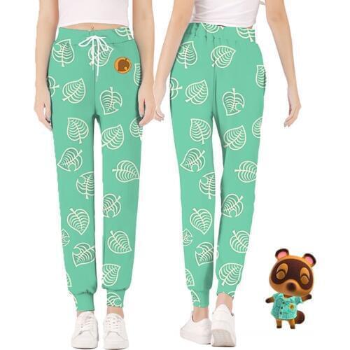 Women Trousers Anime Animal Crossing Gaming Cosplay Pants Costumes Unisex 3D Printing Trousers