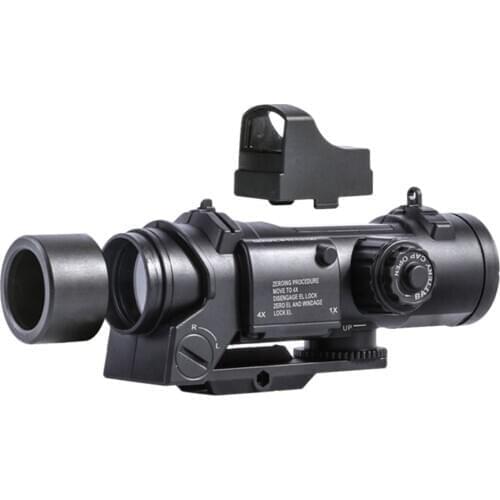 Fast Switching Multiples 6x Scope Len for 21mm Rail Parts For Gell ball Blaster Modification Military Daily Wargame Exterior