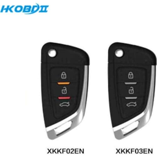 HKOBDII Xhorse VVDI Wire XKKF02EN XKKF03EN 3 ButtonsVVDI New Model Remote Wire Remote for VVDI forBMW style
