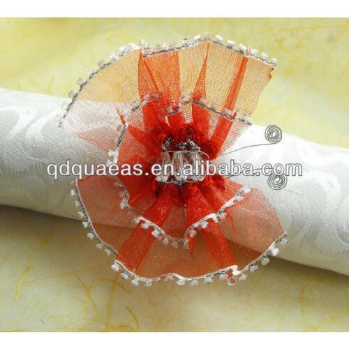 Napkin ring wholesale napkin holder lace butterfly