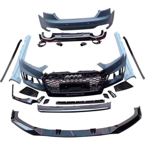 Suit For Big Audi A5 Refitting Rs5 Surround Bumper Zhongwang B9 2016 Lip Tail Throat