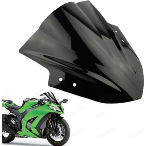 Motorcycle Windshield Windscreen Double Bubble for Kawasaki Ninja 300 EX300 2013 2014 2015 2016 2017 Motorcycle Accessories