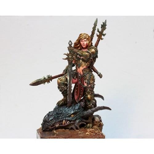 [tusk model]resin figure 75mm scale resin model kits unpainted miniatures s75013