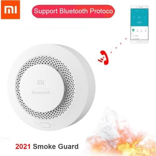 2021 New Xiaomi Smoke Detector Fire Smoke Alarm Remote Reminder 3C Certification Fire Protection Product Work with Mijia APP