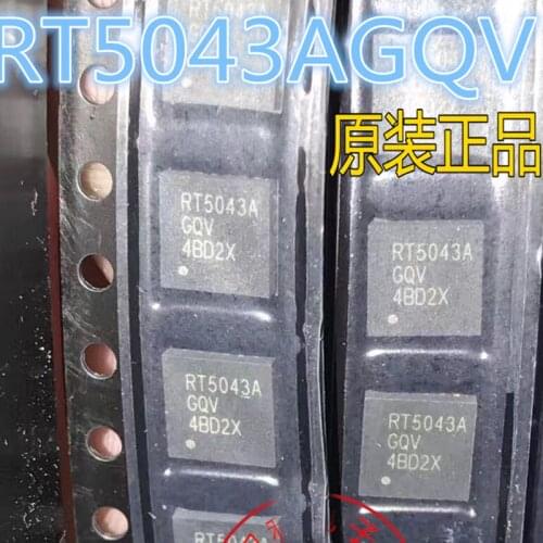 New 2pcs / RT5043A RT5043AGQV QFN