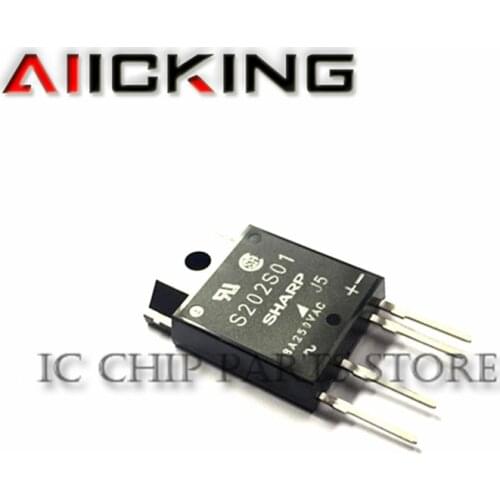 S202S01 5pcs Free Shipping S202S01 RELAY SSR 240VAC 8A TRIAC 4-SIP Solid State Relays Original brand new In Stock