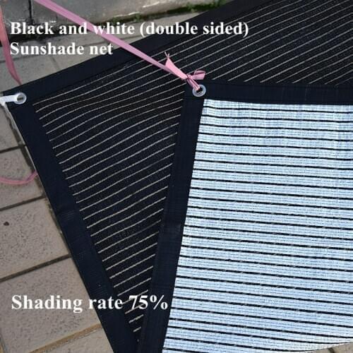 HDPE Anti-UV Sun Shading Net Outdoor Awning Sunshade Net Succulent Plant Cover Shelter Swimming Pool Anti-sunburn Shade Cloth