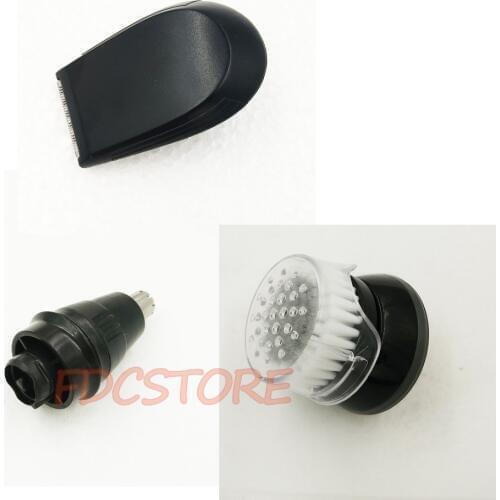 Sideburn Trimmer+Nose+Cleansing Brush Head for Philips S5420 S5050 RQ1150 Series 5000 9000 RQ32 RQ1250 Shaver Trimmer Razor Head
