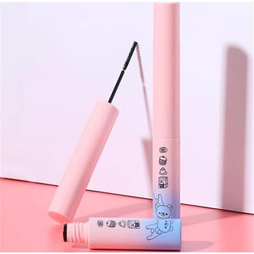 Waterproof Mascara Long And Thin Brush Head Natural Plant Nourish Eyelashes Eye Makeup Lasting Non-fading Eyelash Liquid