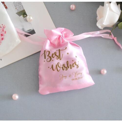 10pc Natural stain colored cloth Gift Bags Sacks Party Favors Packaging Bag Wedding Candy Gift Bags Party Supplies