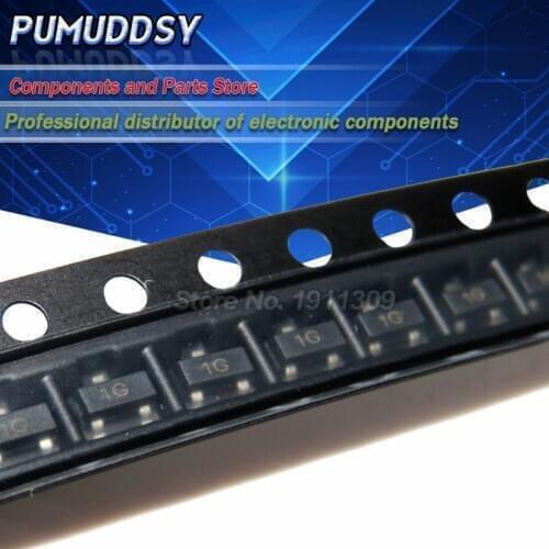 100PCS BC847C BC847 SOT-23 NPN smd transistor IC