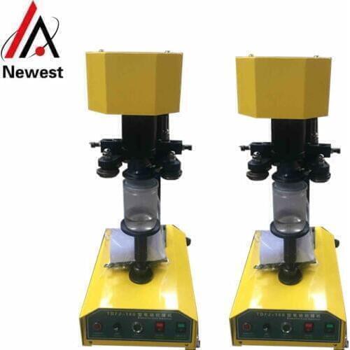 110V/220V Electric Tin Plastic Can Sealing Machine Automatic For Bubble Tea