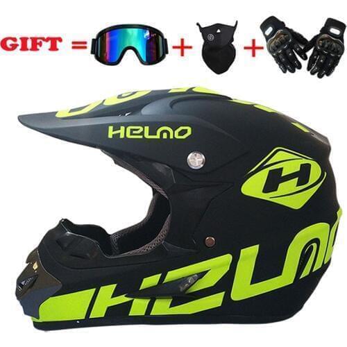 2019 New Flip Up Motorcycle Helmet Children motocross Off Road Helmet ATV Dirt bike Downhill MTB DH racing helmet