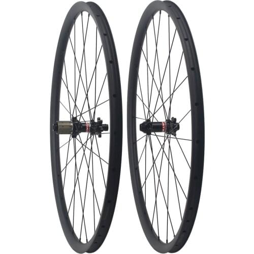 29er carbon mtb disc wheels Ultralight XC 34x30mm 100x15 142x12 Straight pull D411SB/D412SB pillar 1420 spokes mtb wheels 1230g