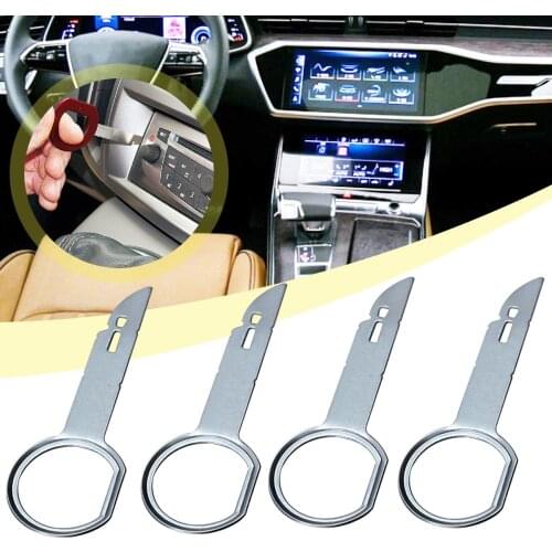 4PCS Speaker Disassembly Tool Car Stereo Radio Removal Tool key adapts for Ford Focus Transit Fiesta