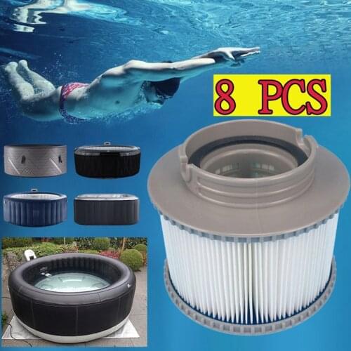 8 x Inflatable Spa Filter for Mspa Filter Cartridge Netherlands Spain Norway Spa Pool Filter Replacement Filter Promotion