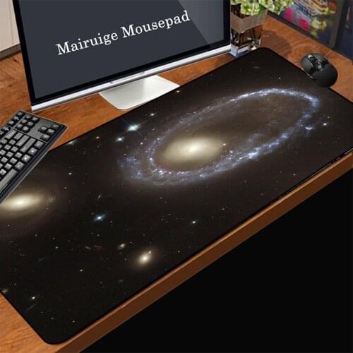 Mairuige 800x300 Large Size Large Gaming Mouse Pad Black Lock Mouse Pad Laptop Gamer Keyboard Pad Rubber Non-slip Pad Desk Mat