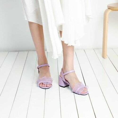 Sandals fairies with skirt 2020 summer new high heel and shallow mouth versatile thick heel flat sandals