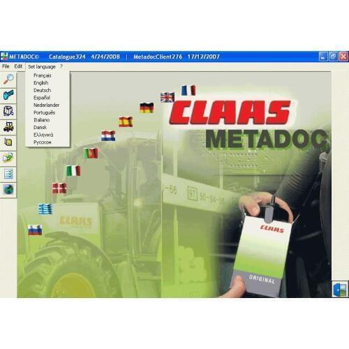 For CLAAS Metadoc v3.24