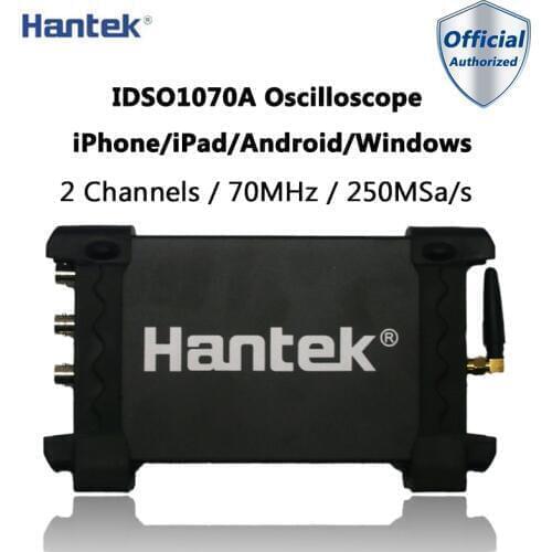 Hantek iDSO1070A Digital Oscilloscope USB iPhone/iPad/Android/Windows Osciloscopio 2 channel Portatil With WIFI Oscillograph